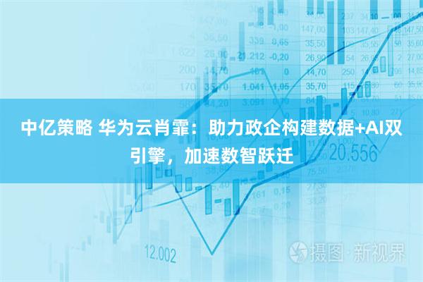 中亿策略 华为云肖霏：助力政企构建数据+AI双引擎，加速数智跃迁