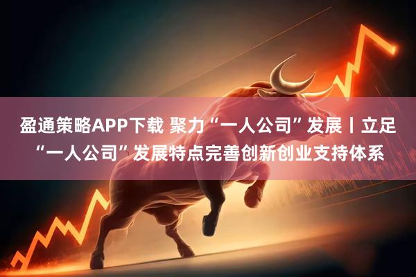 盈通策略APP下载 聚力“一人公司”发展丨立足“一人公司”发展特点完善创新创业支持体系